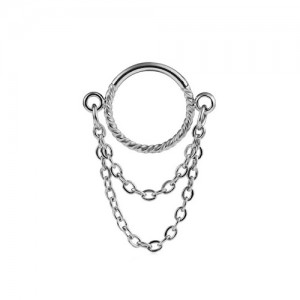 Piercing Corrente Helix Modelo 7 Aço 316L